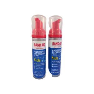 NEW Band-Aid First Aid Antiseptic Cleansing Foam for Kids - 2 Pack